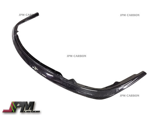 [JPMCarbon] STI Style Carbon Fiber Front Bumper Add-on Lip Fits For 2006-2007 Subaru WRX STI GDF Only
