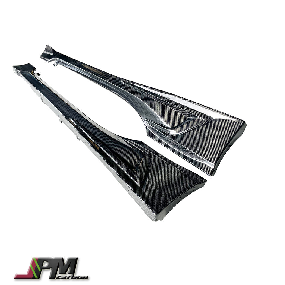 [JPMCarbon] TRD Style Carbon Fiber Side Skirt Add-on Lips Fits For 2022-2025 Toyota GR86 Only