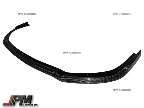 [JPMCarbon] VR Style Carbon Fiber Front Bumper Add-on Lip Fits For 2008-2010 Subaru WRX STI GRB Only