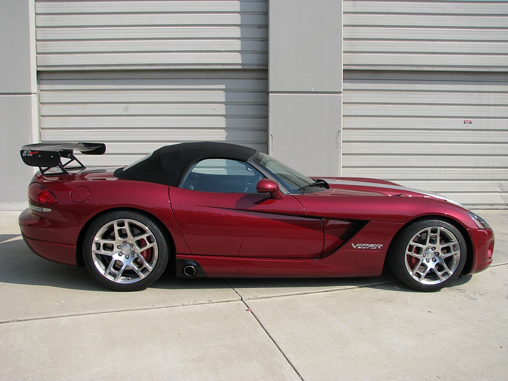 Dodge Viper Convertible GTC-500 Carbon Fiber Adjustable Wing 2003 - 2010