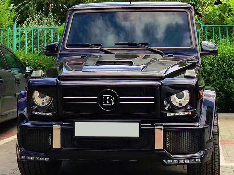 AutoTecknic Carbon Fiber Headlight Trim Set -  Mercedes-Benz W463 G-Class