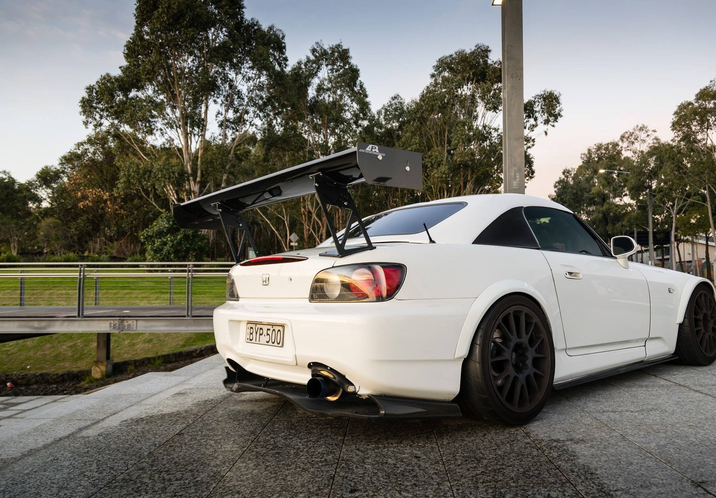 Honda S2000 Carbon Fiber GT-250 Adjustable Wing 2000 - 2009