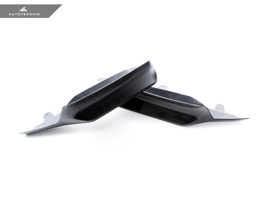 AutoTecknic Dry Carbon Performante Aero Splitter & Center Lip Set - BMW F97 X3M | F98 X4M