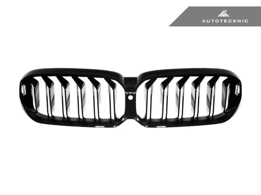 AutoTecknic Gloss Black Front Grille - F90 M5 LCI | G30 5-Series LCI