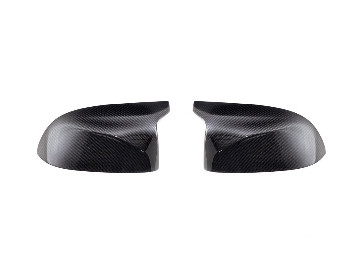 AutoTecknic Replacement Dry Carbon Mirror Covers - BMW G05 X5 M60i | G06 X6 M60i