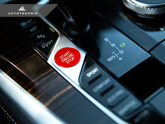 AutoTecknic Red Start Stop Button - BMW F97 X3M LCI | F98 X4M LCI