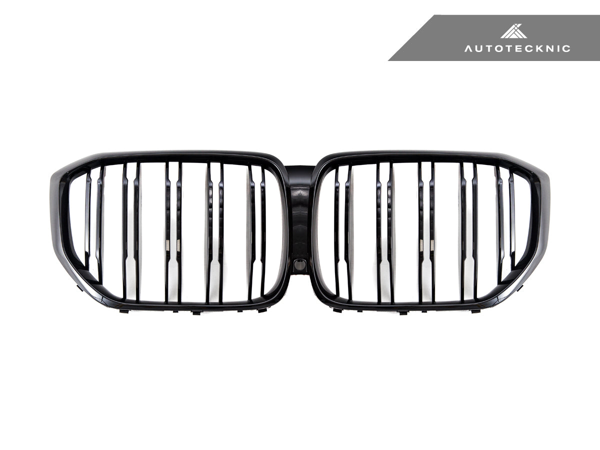AutoTecknic Dual-Slats Gloss Black Front Grille - G05 X5 Pre-LCI