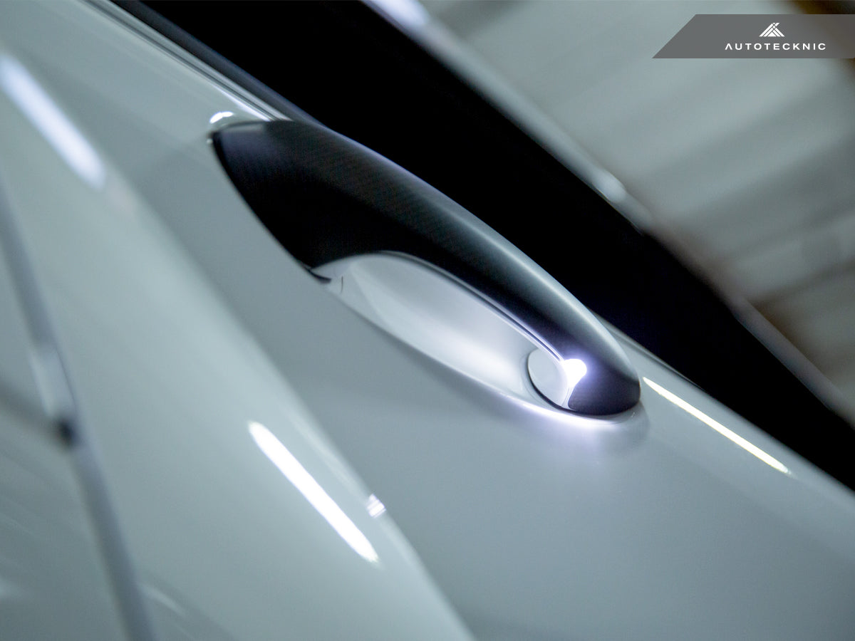 AutoTecknic Carbon Fiber Door Handle Trims - A90 Supra 2020