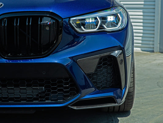 AutoTecknic Performance Dry Carbon Bumper Trim Set - BMW F95 X5M