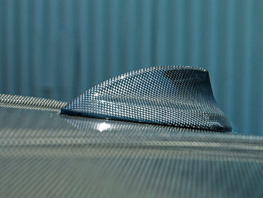AutoTecknic Dry Carbon Roof Antenna Cover - BMW G80 M3 Pre-LCI