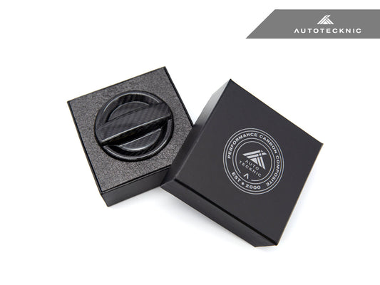 AutoTecknic Dry Carbon Competition Oil Cap Cover - F30 3-Series