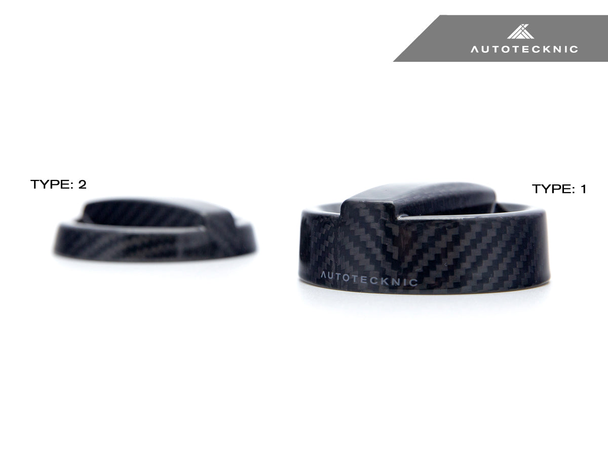 AutoTecknic Dry Carbon Competition Oil Cap Cover - E65/ E66 7-Series