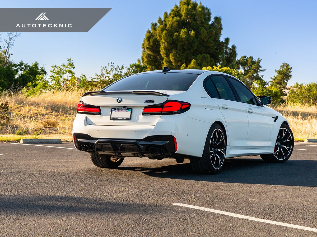 AutoTecknic Dry Carbon Competition Plus Trunk Spoiler - F90 M5 | G30 5-Series