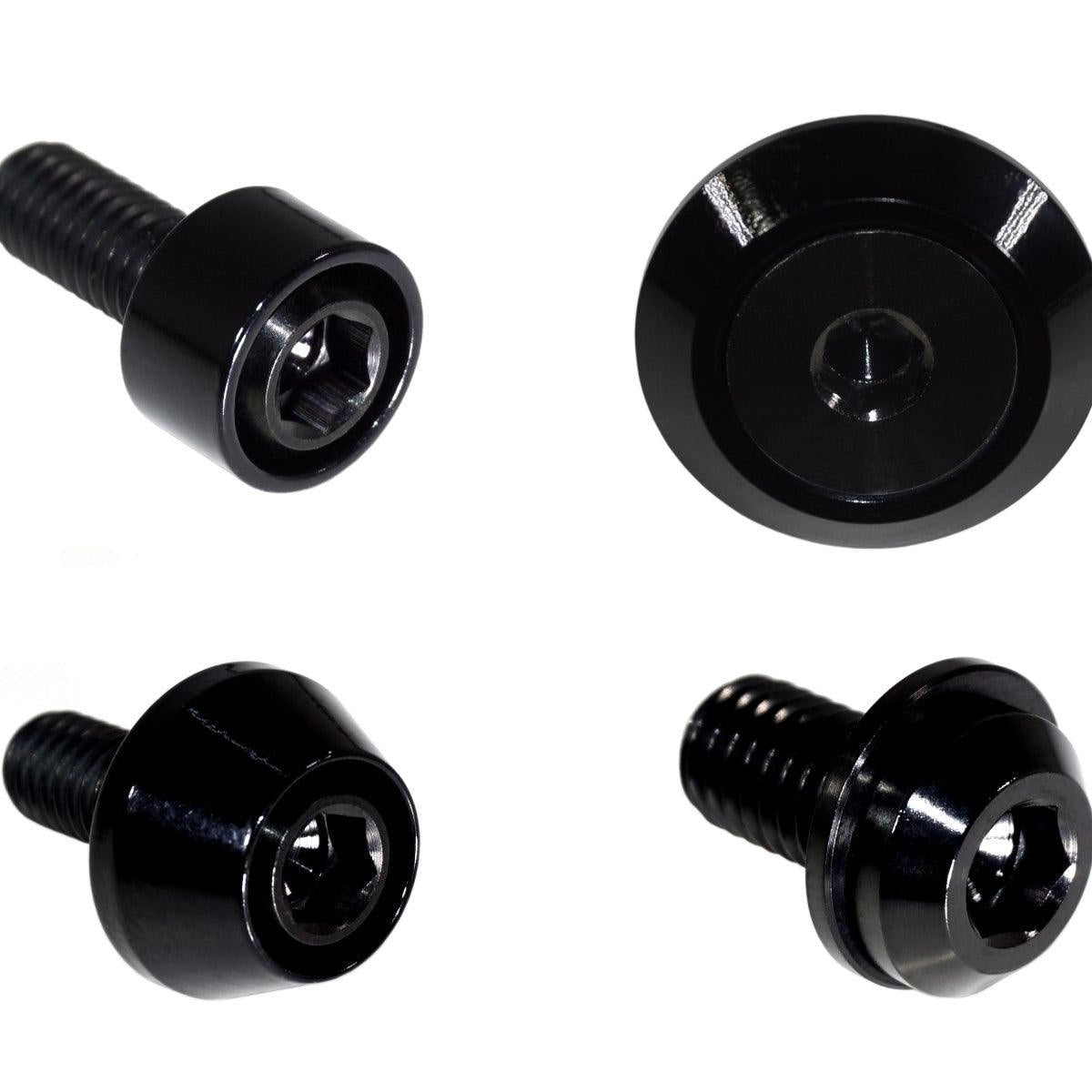 ZSPEC Hood Latch & Hinges Fasteners for '22+ Nissan Frontier D41, Titanium & Billet