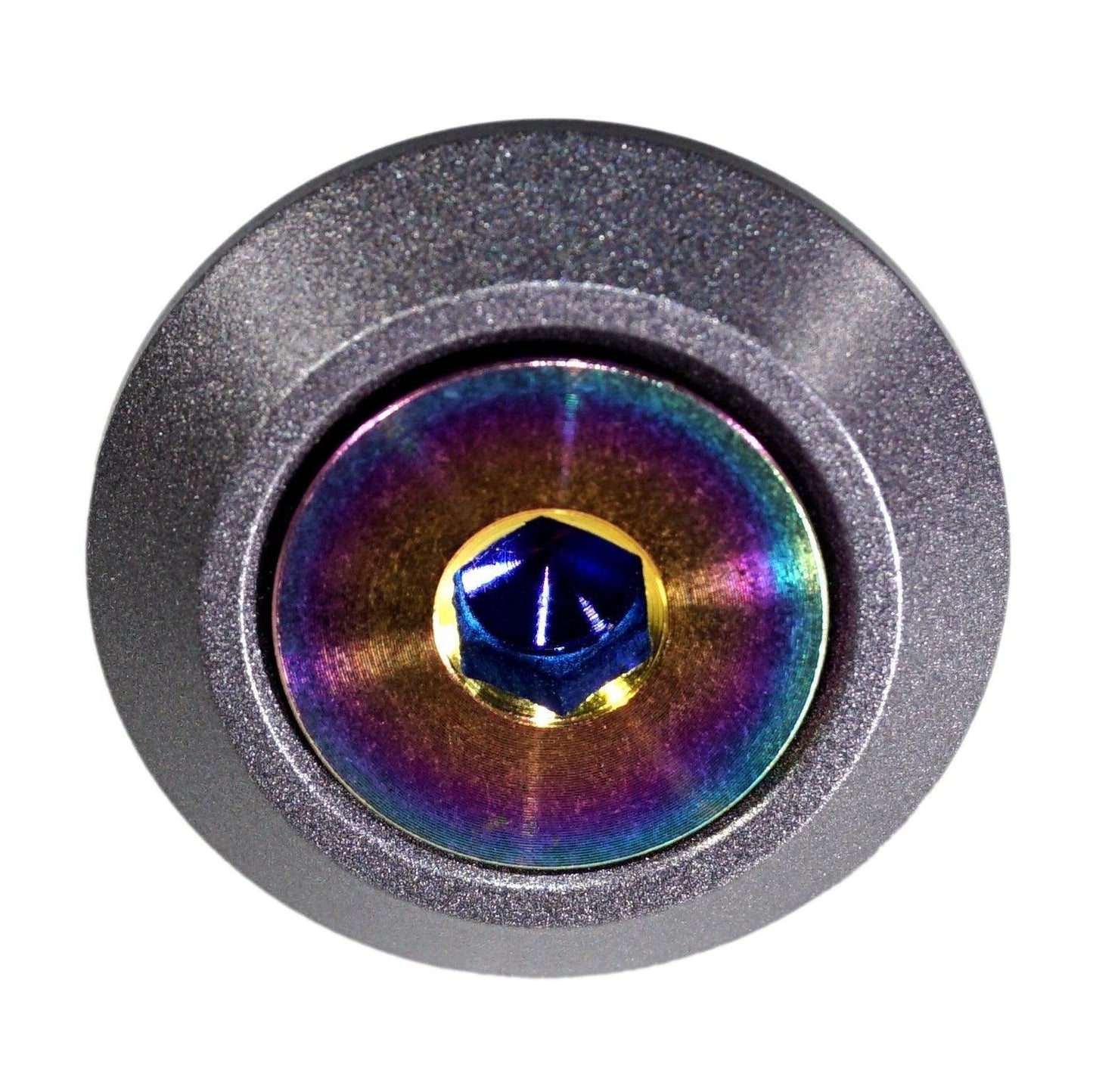 ZSPEC Low-Profile Body Kit Fastener, M5x20mm w/ WELL NUT, Titanium & Billet, Sold per Each