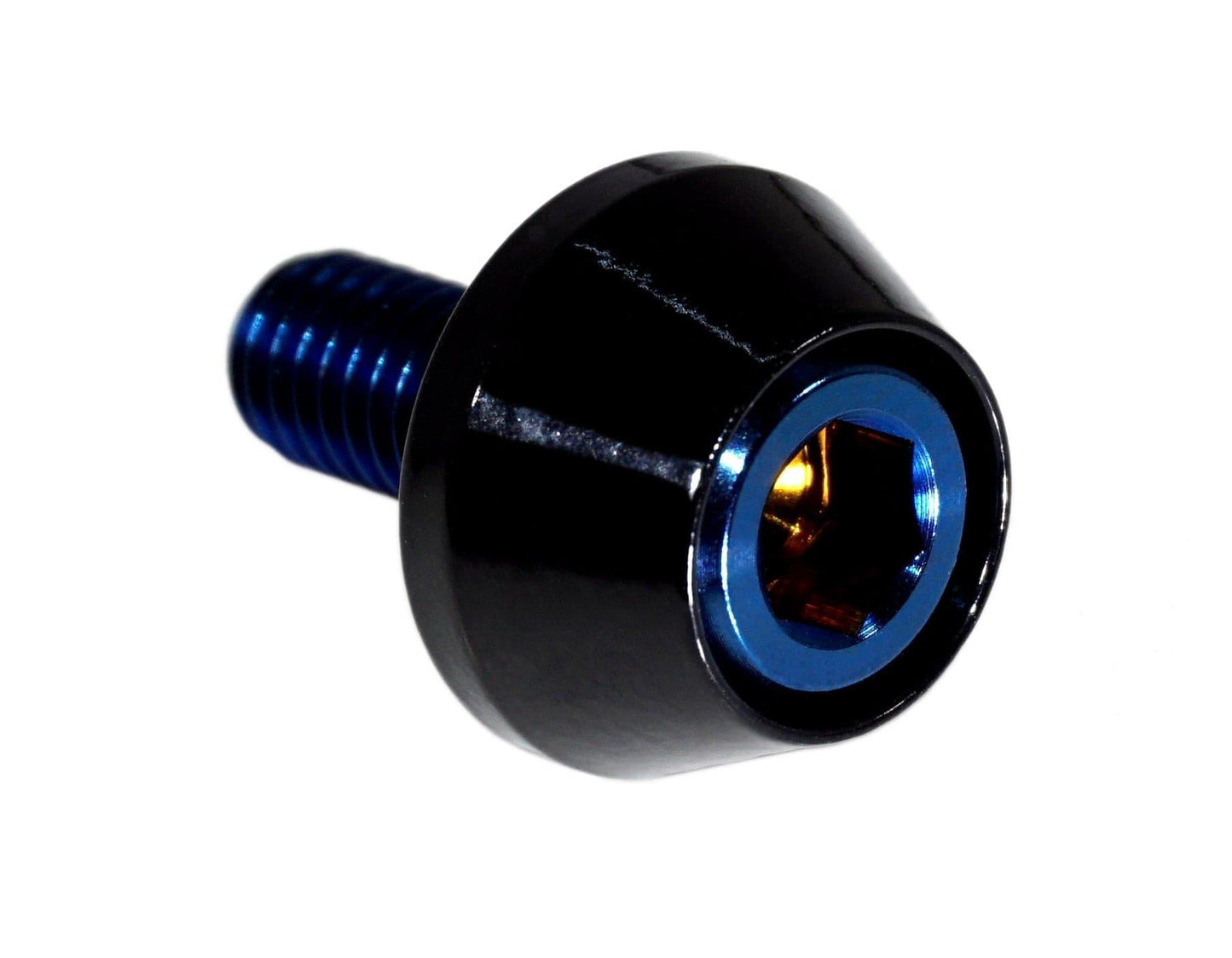 ZSPEC License Plate Bolts, SHSC M6x20 w/Washers, Grade-5 Titanium, 8-Pack