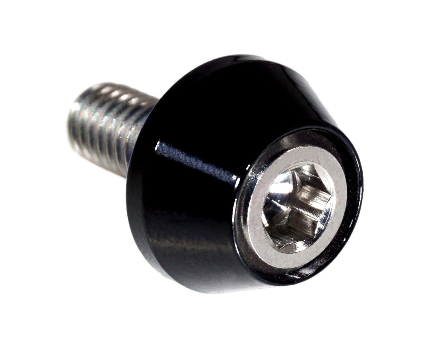 ZSPEC License Plate Bolts, SHSC M6x20 w/Washers, Grade-5 Titanium, 8-Pack