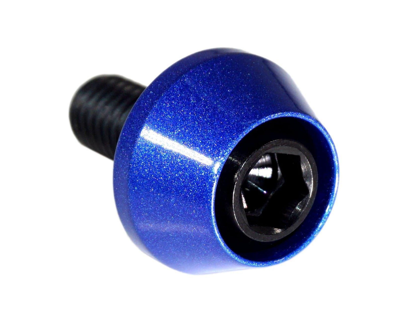 ZSPEC License Plate Bolts, SHSC M6x20 w/Washers, Grade-5 Titanium, 8-Pack