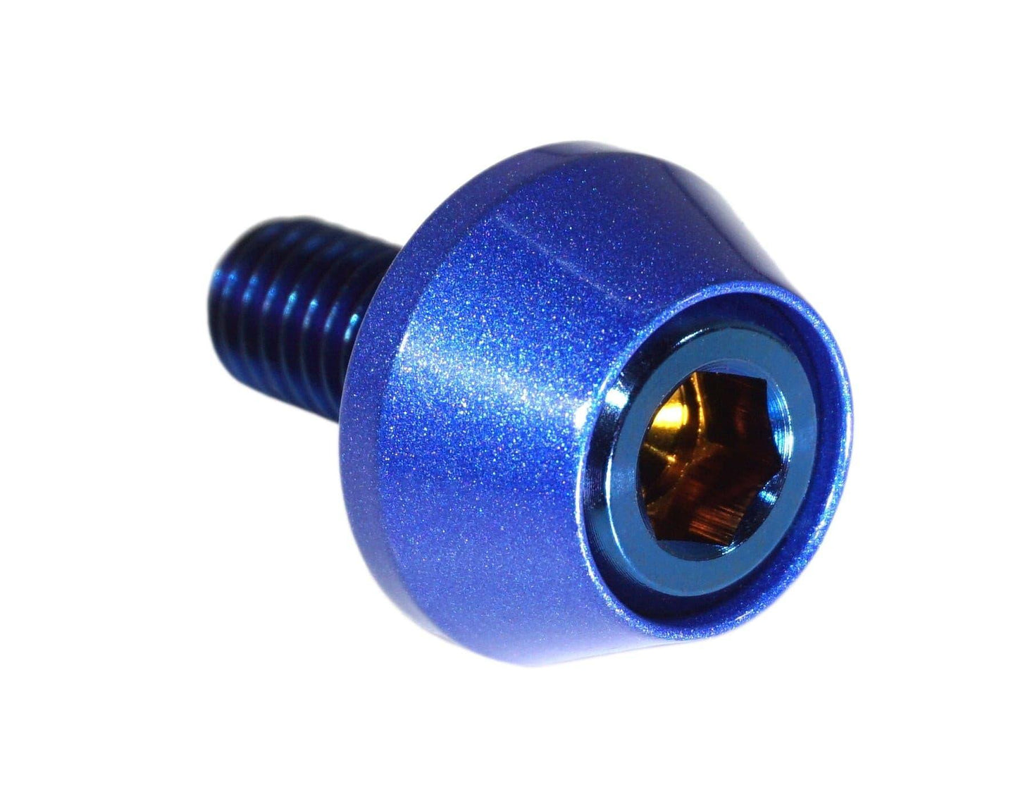 ZSPEC License Plate Bolts, SHSC M6x20 w/Washers, Grade-5 Titanium, 8-Pack