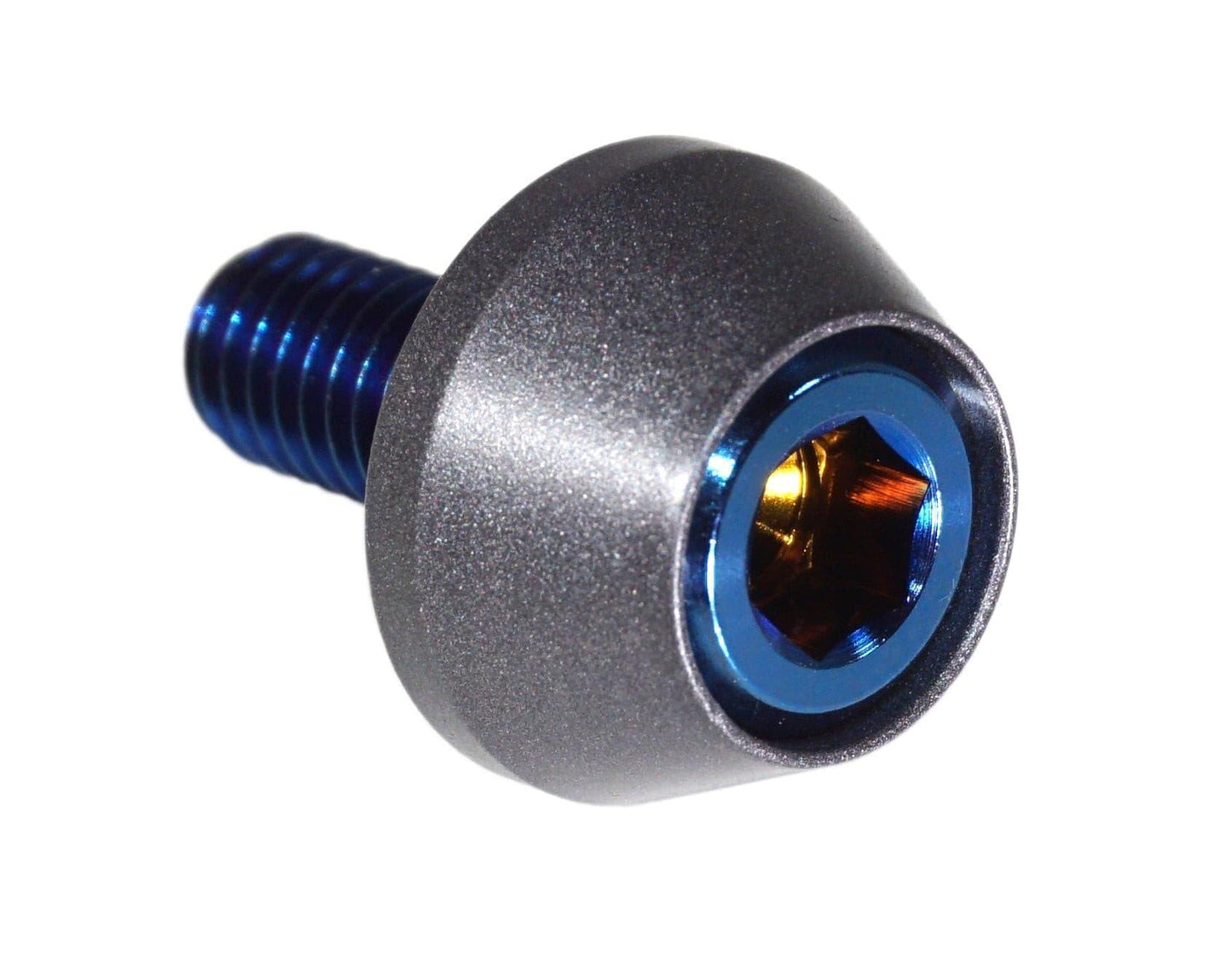 ZSPEC License Plate Bolts, SHSC M6x20 w/Washers, Grade-5 Titanium, 8-Pack