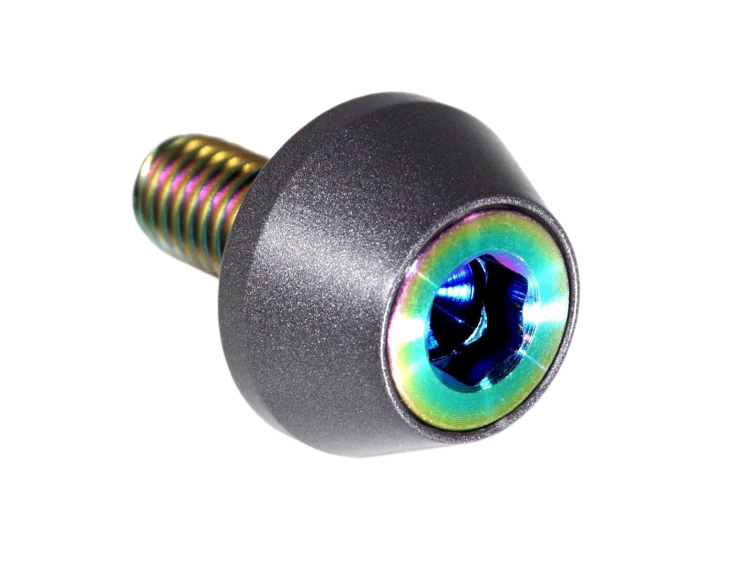 ZSPEC License Plate Bolts, SHSC M6x20 w/Washers, Grade-5 Titanium, 8-Pack