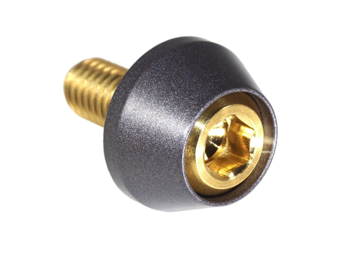 ZSPEC License Plate Bolts, SHSC M6x20 w/Washers, Grade-5 Titanium, 8-Pack