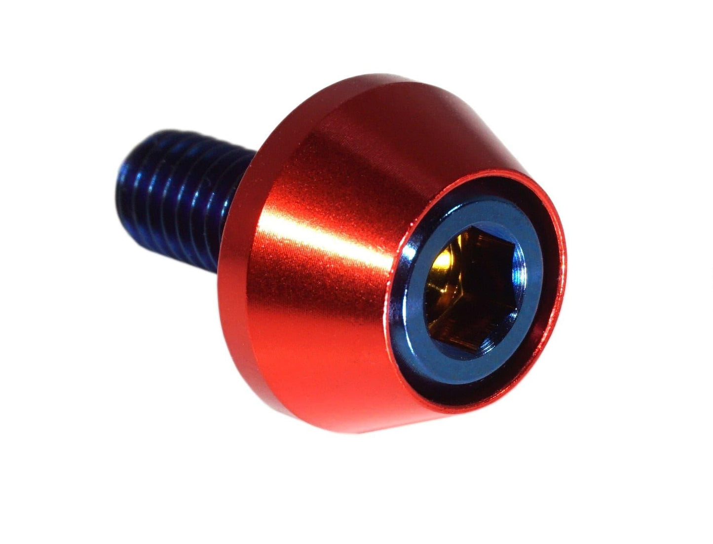 ZSPEC License Plate Bolts, SHSC M6x20 w/Washers, Grade-5 Titanium, 8-Pack