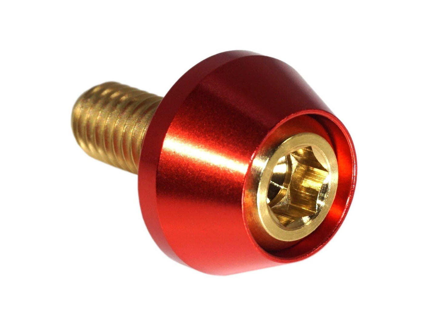 ZSPEC License Plate Bolts, SHSC M6x20 w/Washers, Grade-5 Titanium, 8-Pack