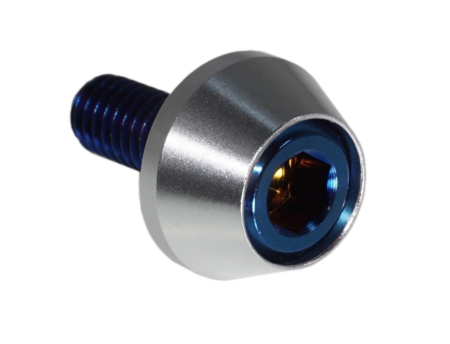 ZSPEC License Plate Bolts, SHSC M6x20 w/Washers, Grade-5 Titanium, 8-Pack