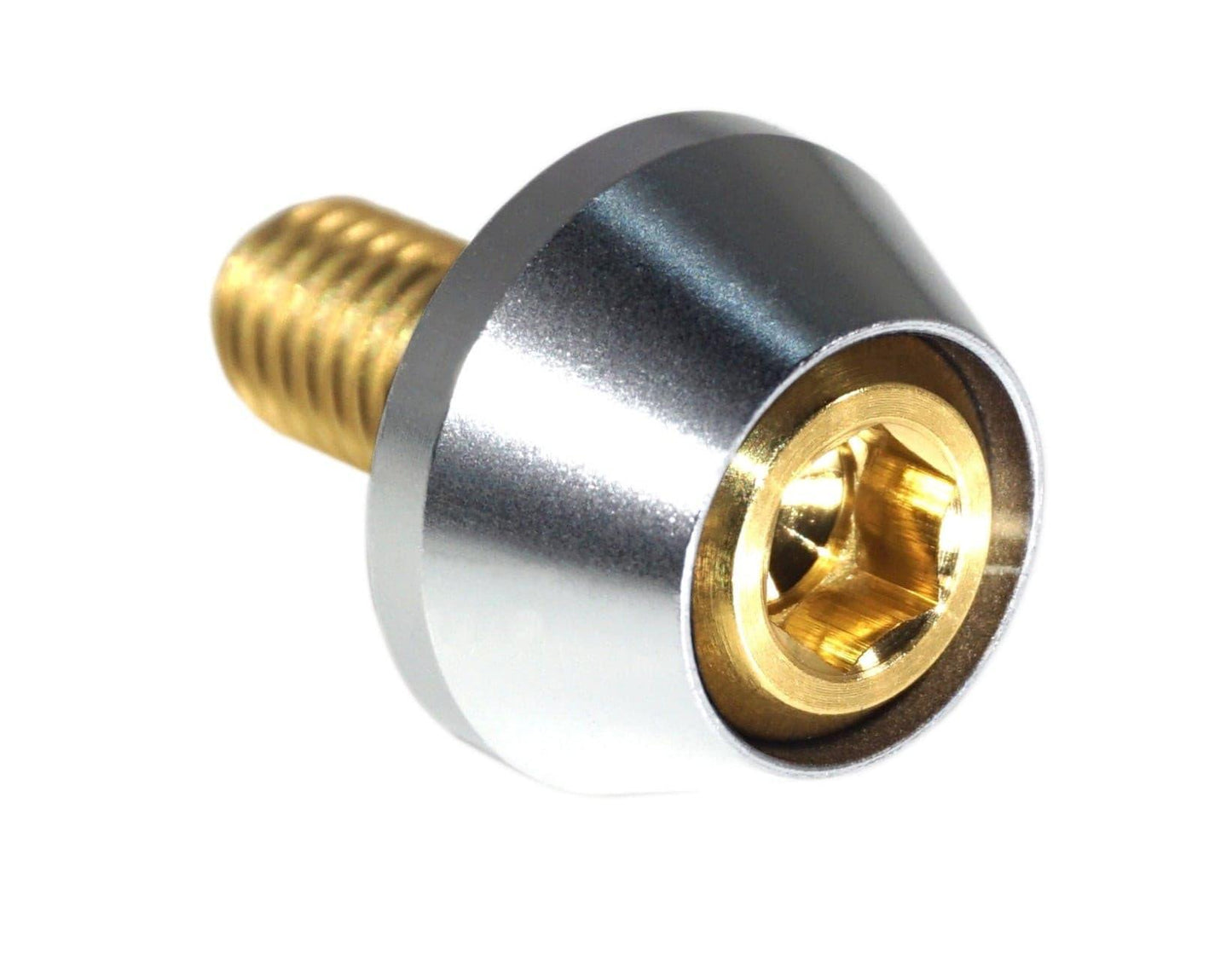 ZSPEC License Plate Bolts, SHSC M6x20 w/Washers, Grade-5 Titanium, 8-Pack