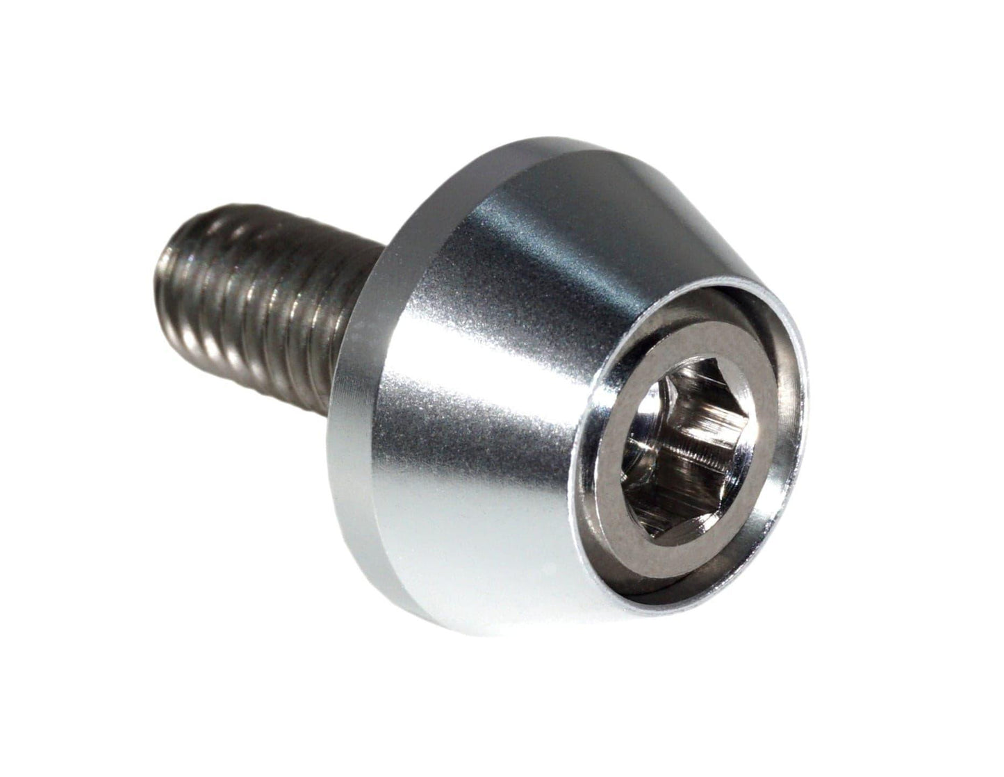 ZSPEC License Plate Bolts, SHSC M6x20 w/Washers, Grade-5 Titanium, 8-Pack