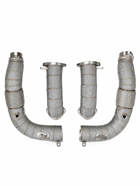 IRL G90 G99 M5 MaxFlow Race Downpipes