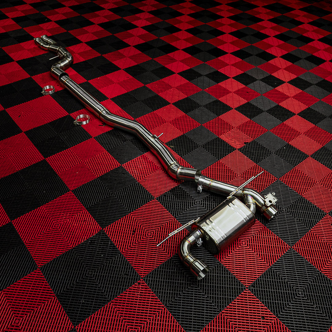 Rvng Designed 4” True Single Valved Exhaust System (F80 M3/F82 M4)