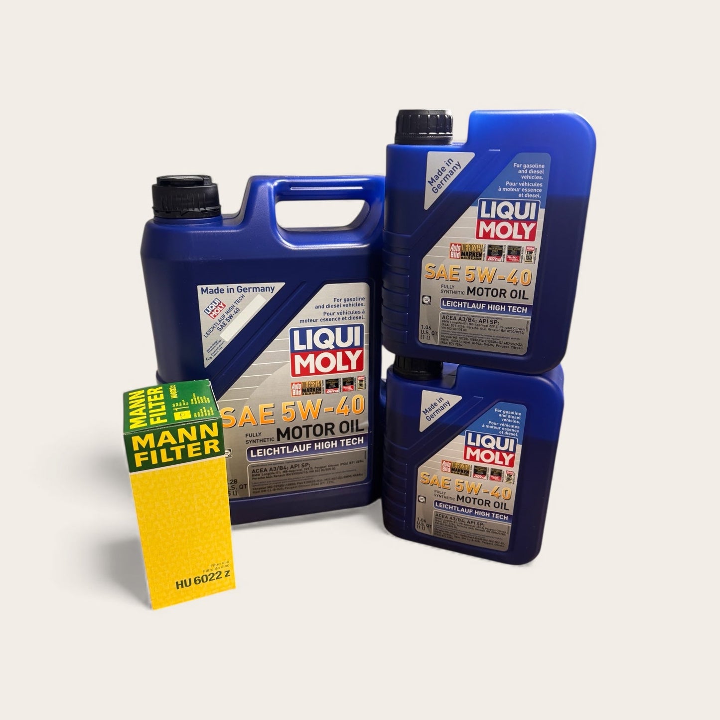 B58 Oil Change Kit - 5w40