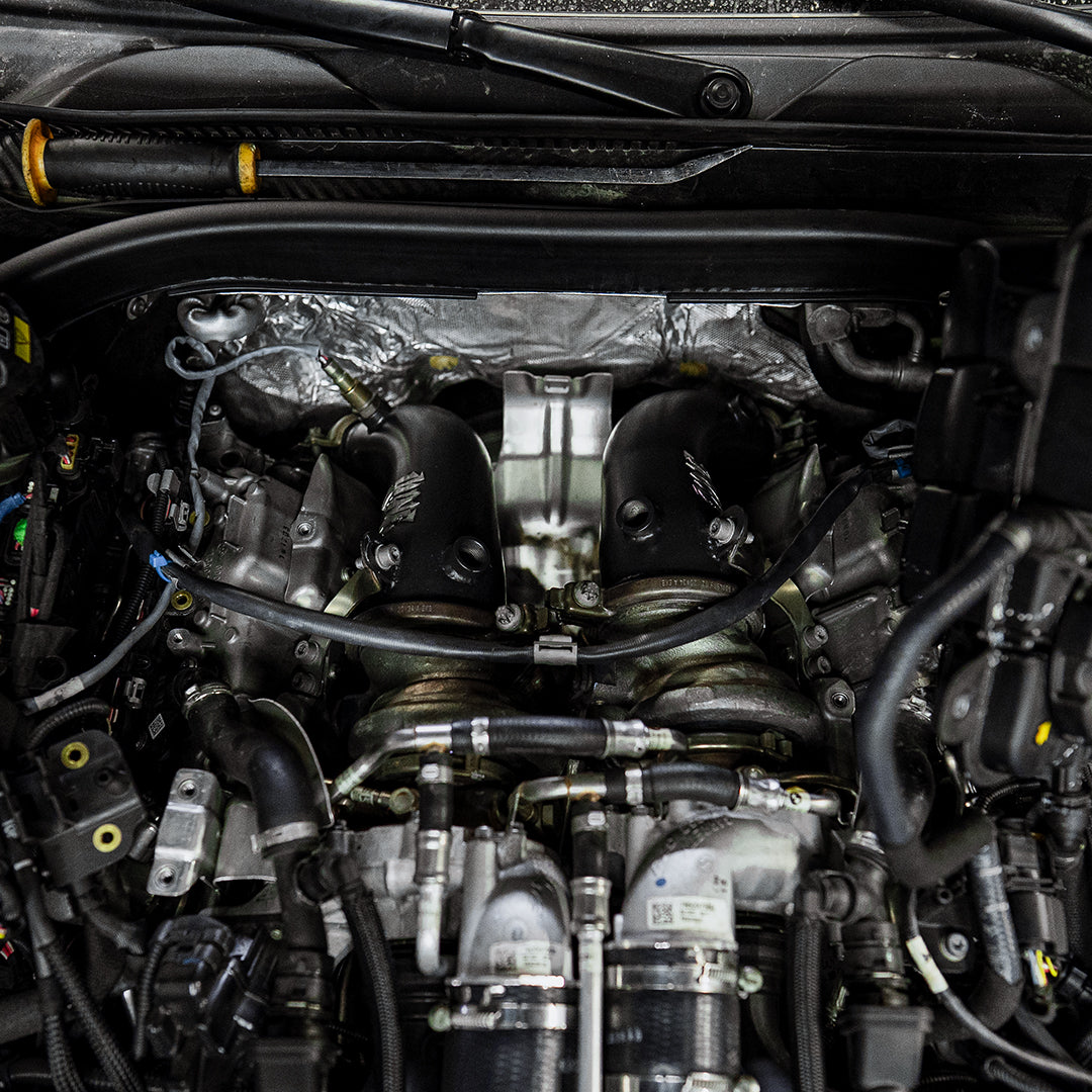 Rvng (F90,F91,F92,F93) M5 & M8 S63 XL Flow Series 3.5” inlet Downpipes