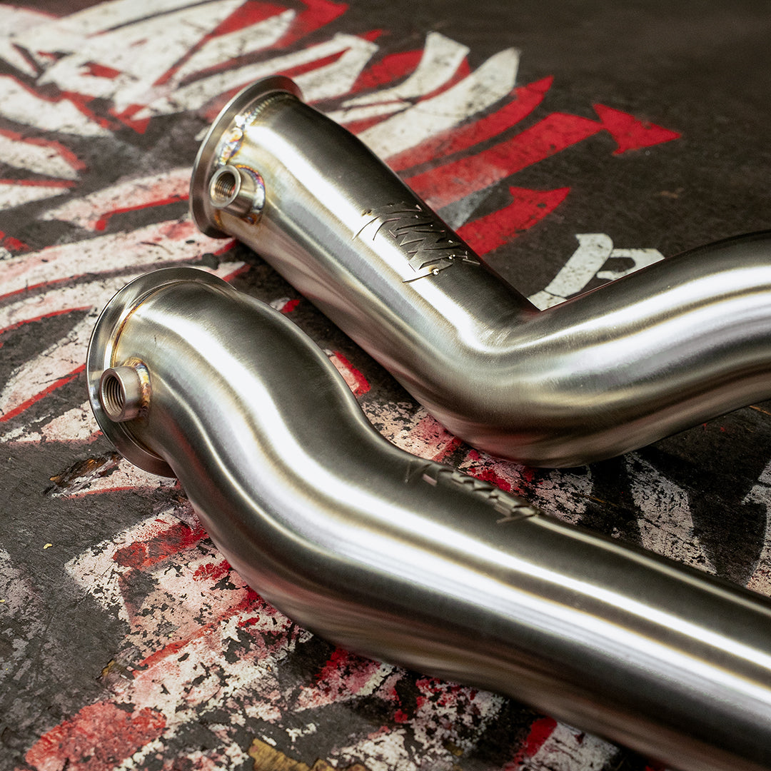 Rvng (G80,G82, G87) S58 XL Flow Series 3.5” Catless Downpipes