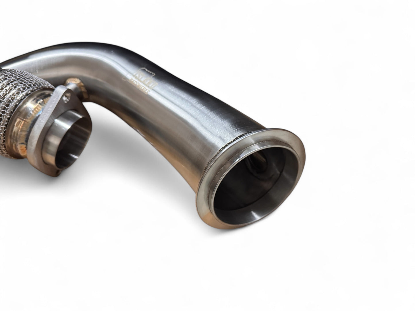 Island Racewerks  - S55 Catless Downpipe (Decor)