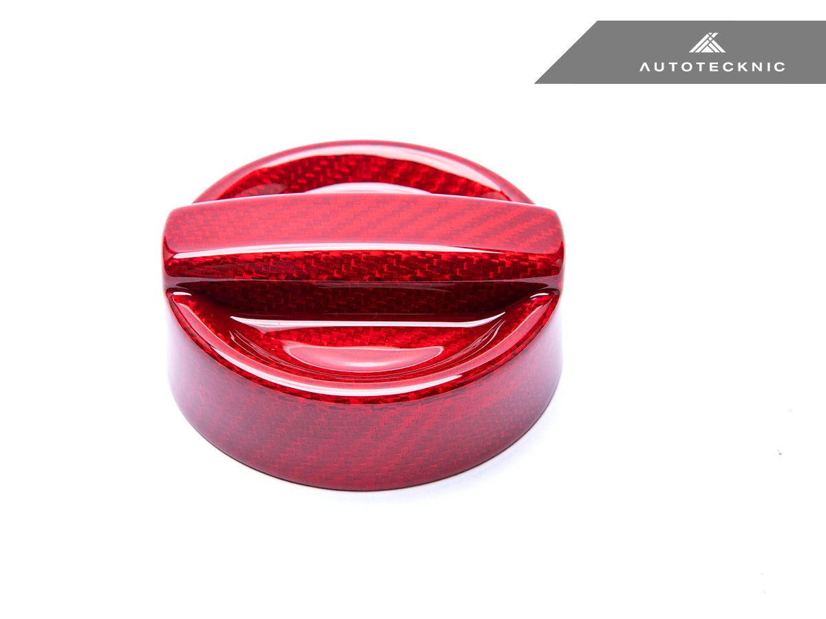 AutoTecknic Dry Carbon Competition Oil Cap Cover - BMW F80 M3 | F82/ F83 M4