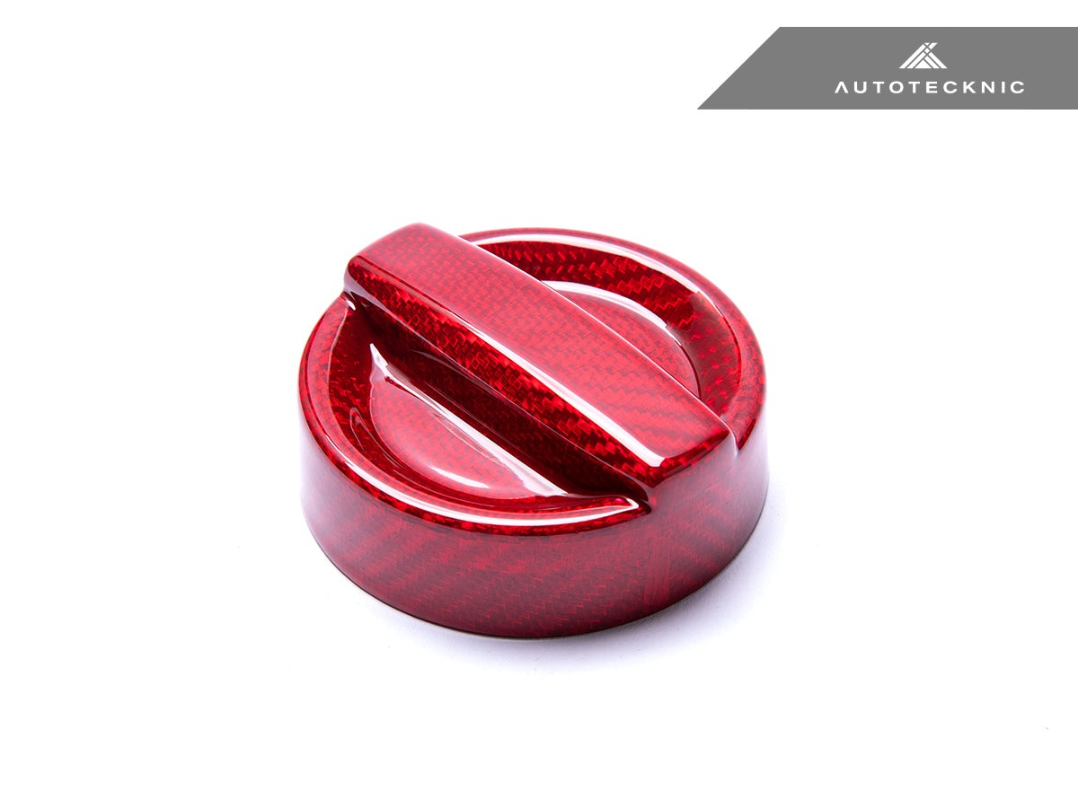 AutoTecknic Dry Carbon Competition Oil Cap Cover - BMW G80 M3 | G82/ G83 M4