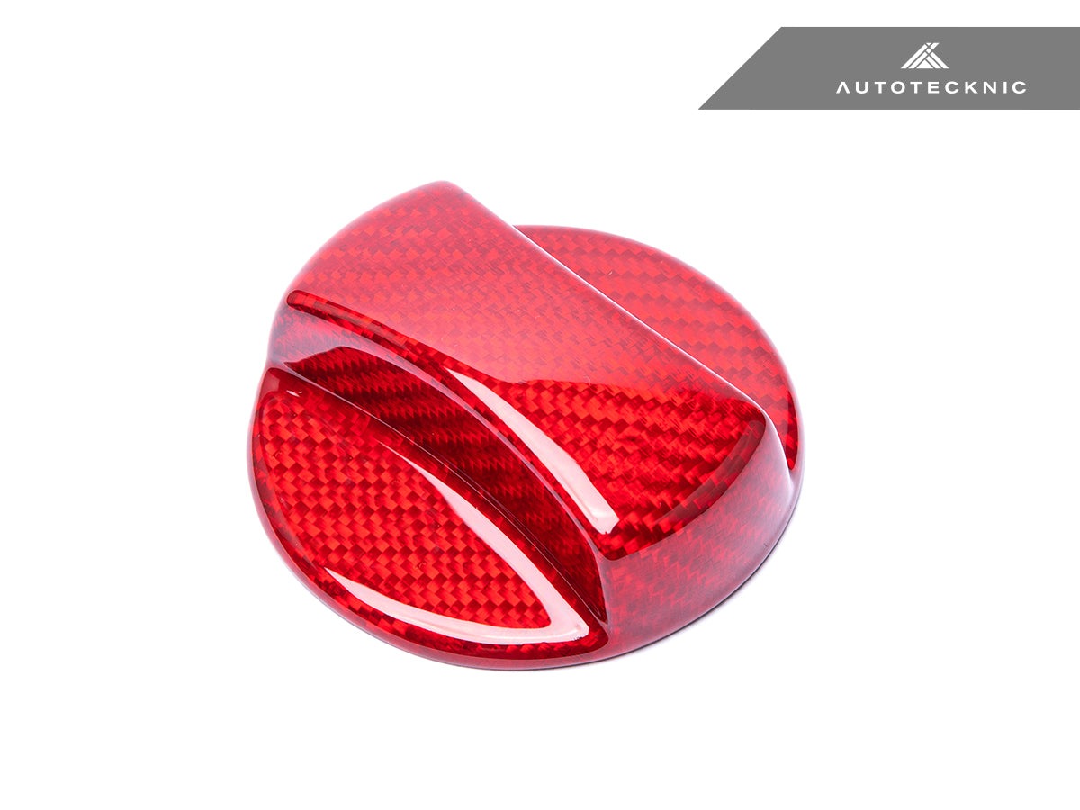 AutoTecknic Dry Carbon Competition Fuel Cap Cover - BMW E82 1M | 1-Series