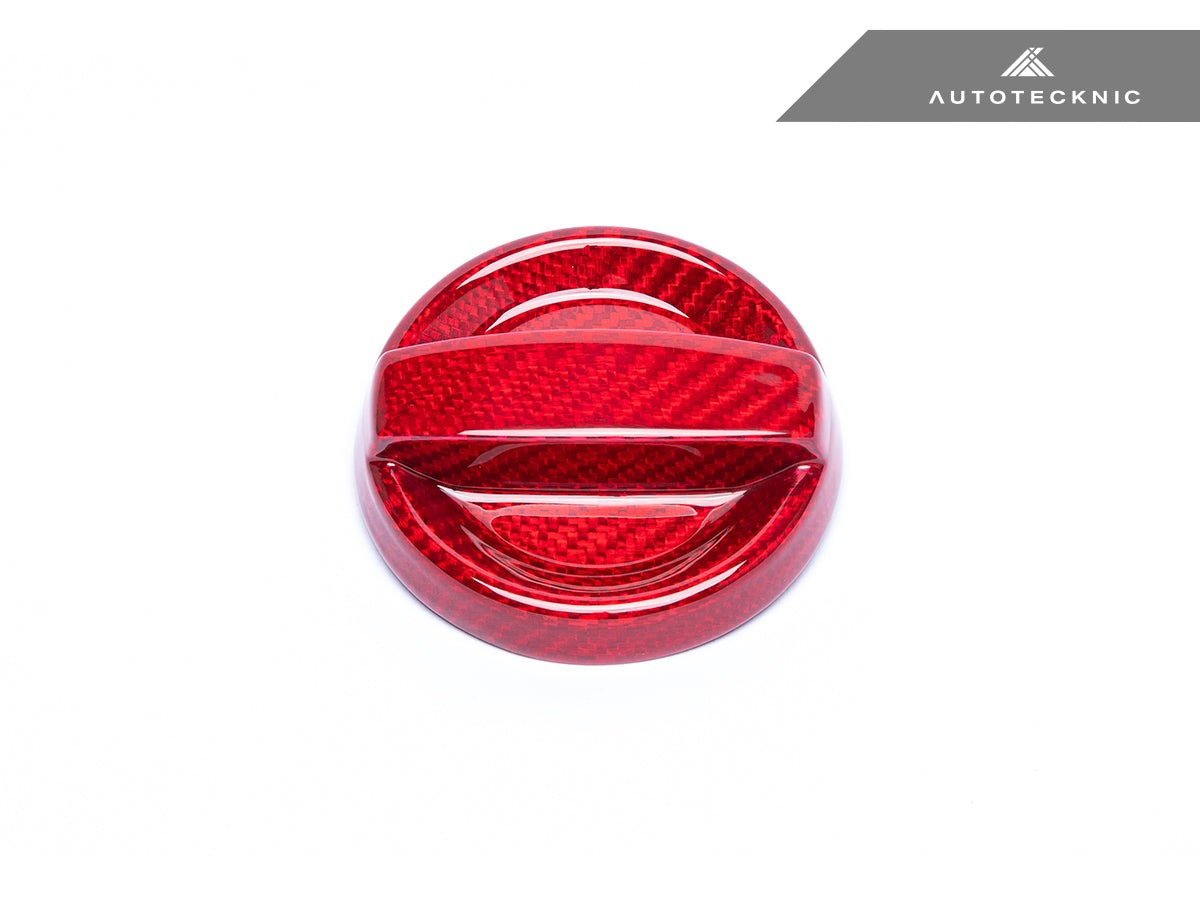 AutoTecknic Dry Carbon Competition Oil Cap Cover - BMW F80 M3 | F82/ F83 M4