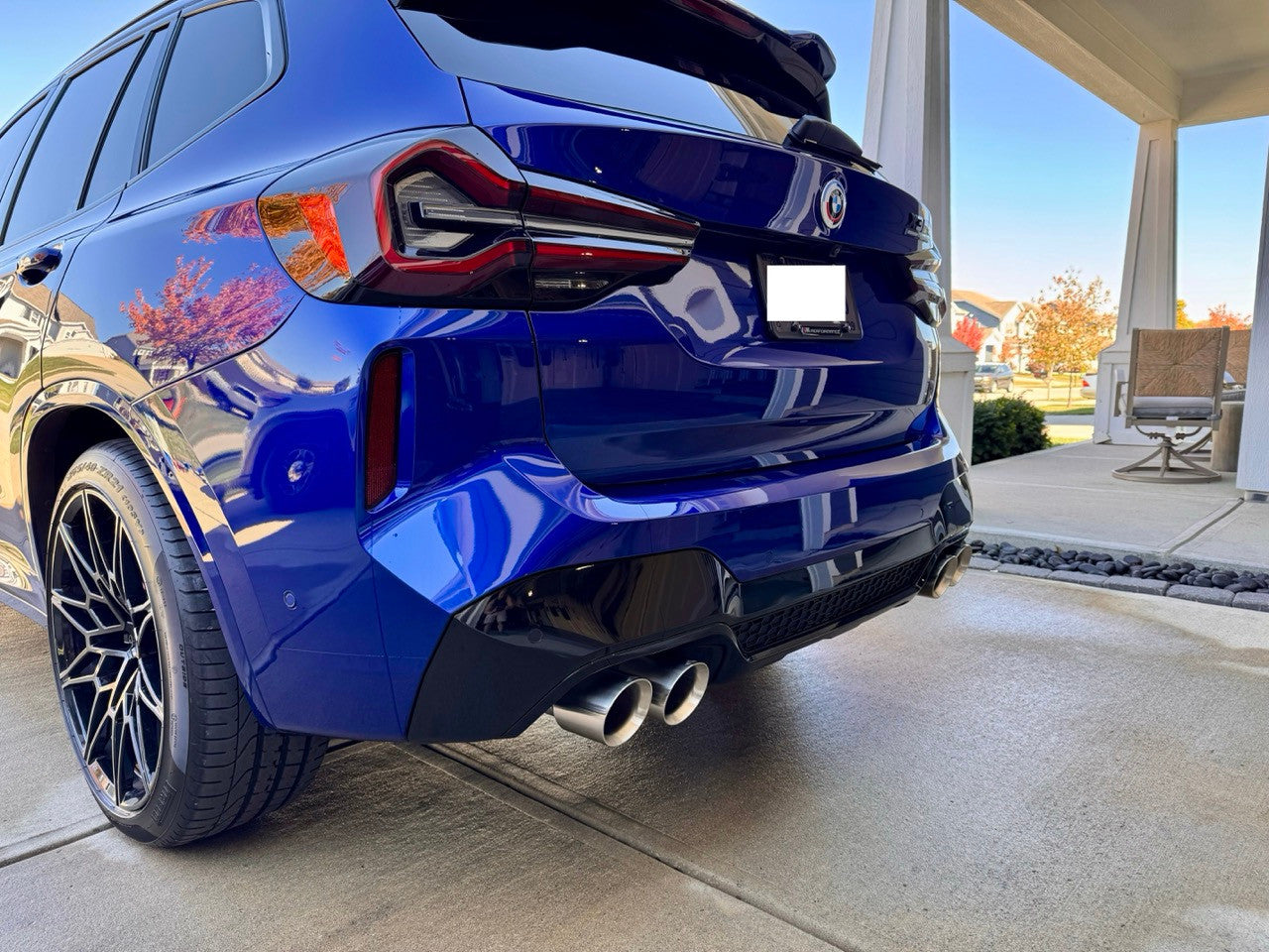 MAD BMW X3M X4M F97 F98 Axle Back Exhaust