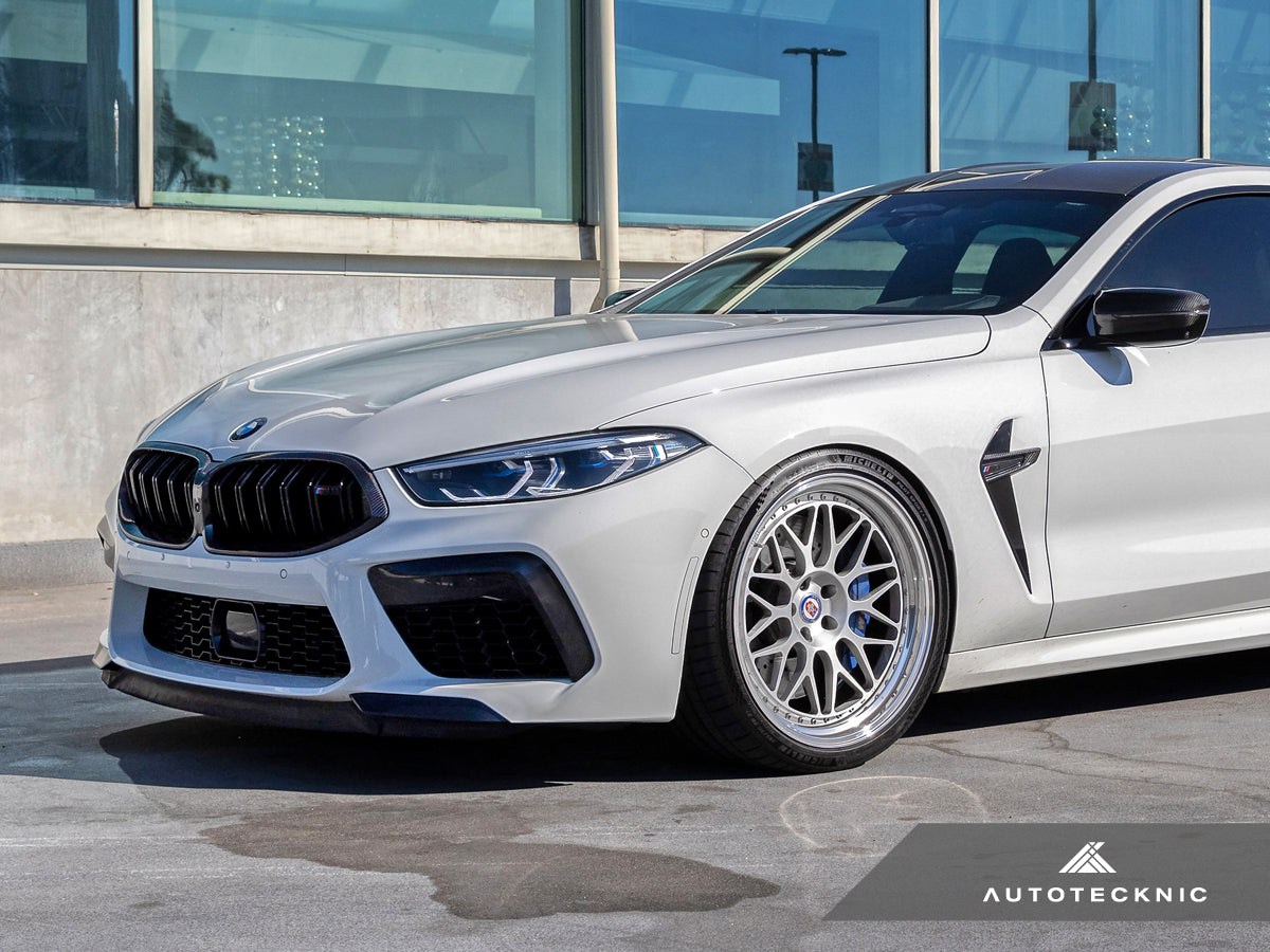 AutoTecknic Dry Carbon Fiber Fender Trim - BMW F9X M8