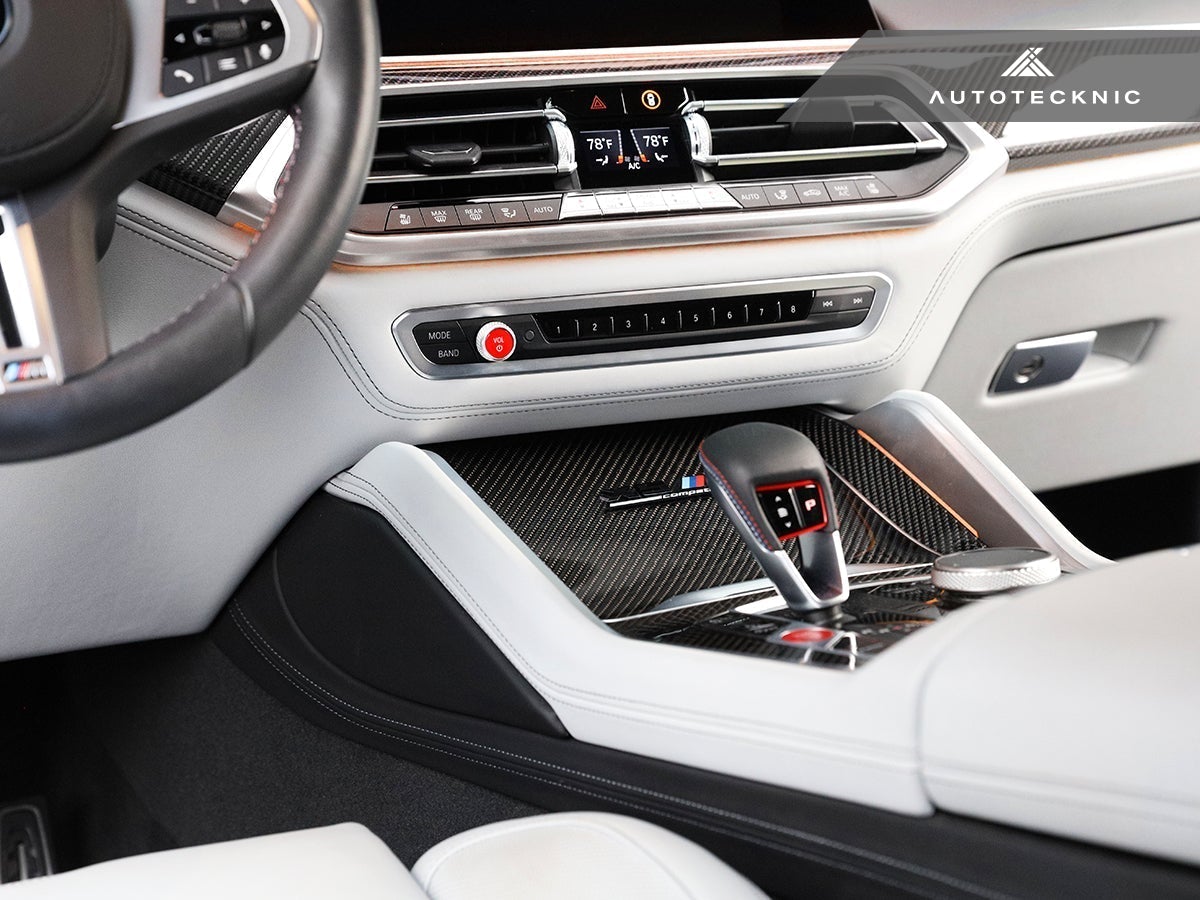 AutoTecknic Bright Red Audio Volume Button - F90 M5