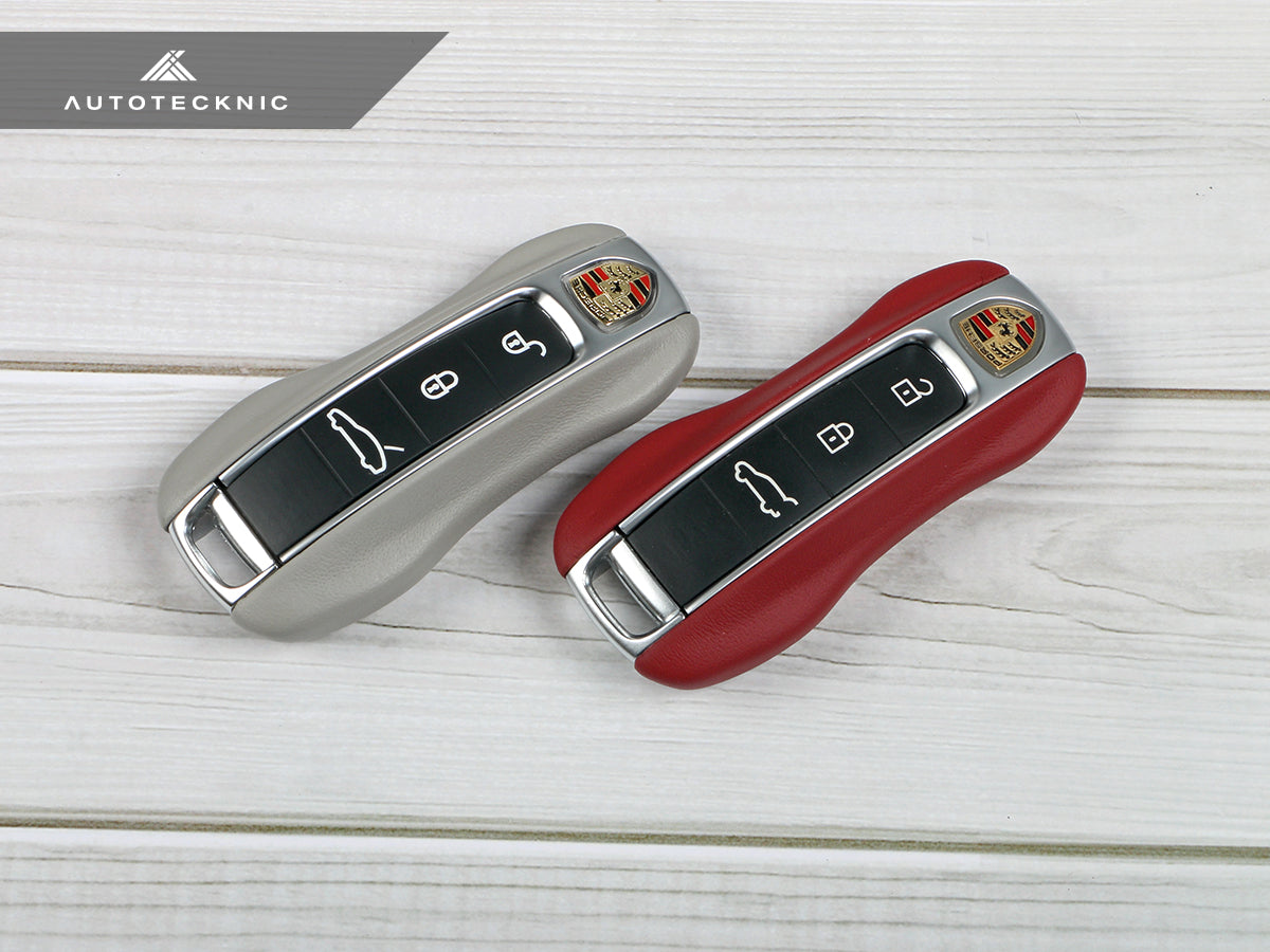 AutoTecknic Leather Key Remote Trim - Porsche