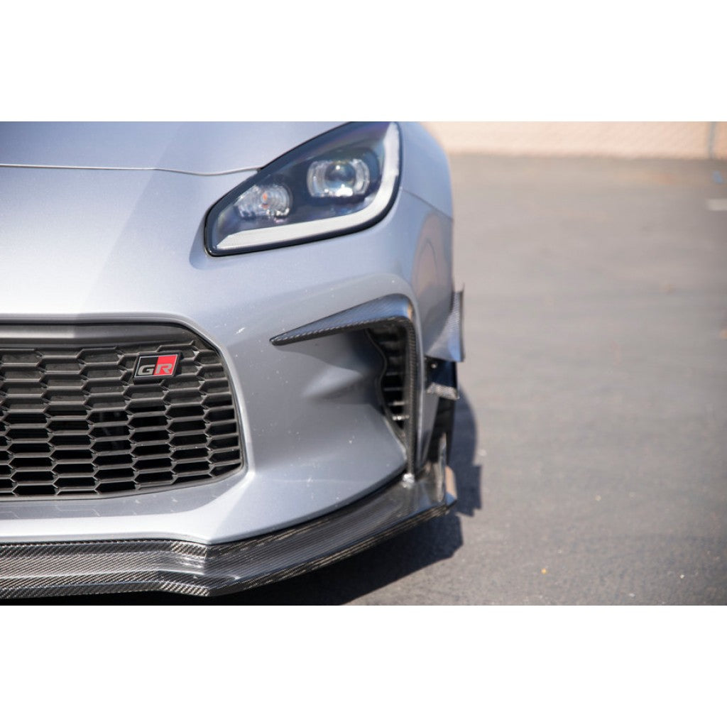 Toyota GR86 Carbon Fiber Front Bumper Canards 2022 - 2024