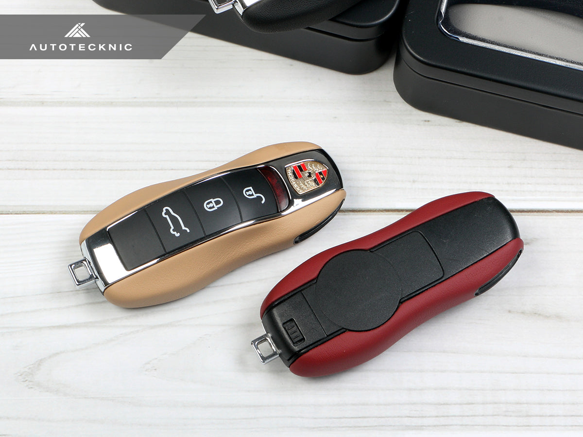 AutoTecknic Leather Key Remote Trim - Porsche