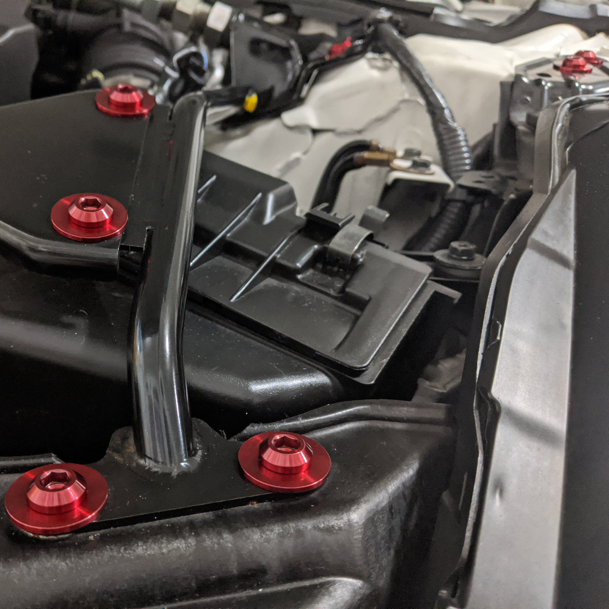 ZSPEC Stage-3 Dress Up Bolts®/Fastener Kit for '03-'08 Nissan 350z DE & HR, Titanium