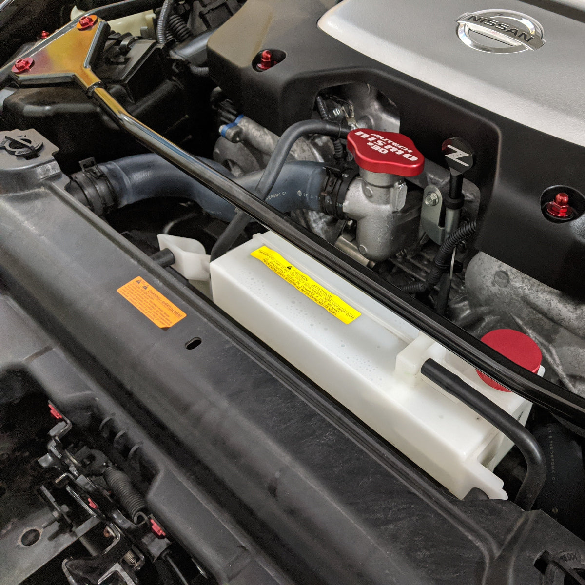 ZSPEC Stage-3 Dress Up Bolts®/Fastener Kit for '03-'08 Nissan 350z DE & HR, Titanium