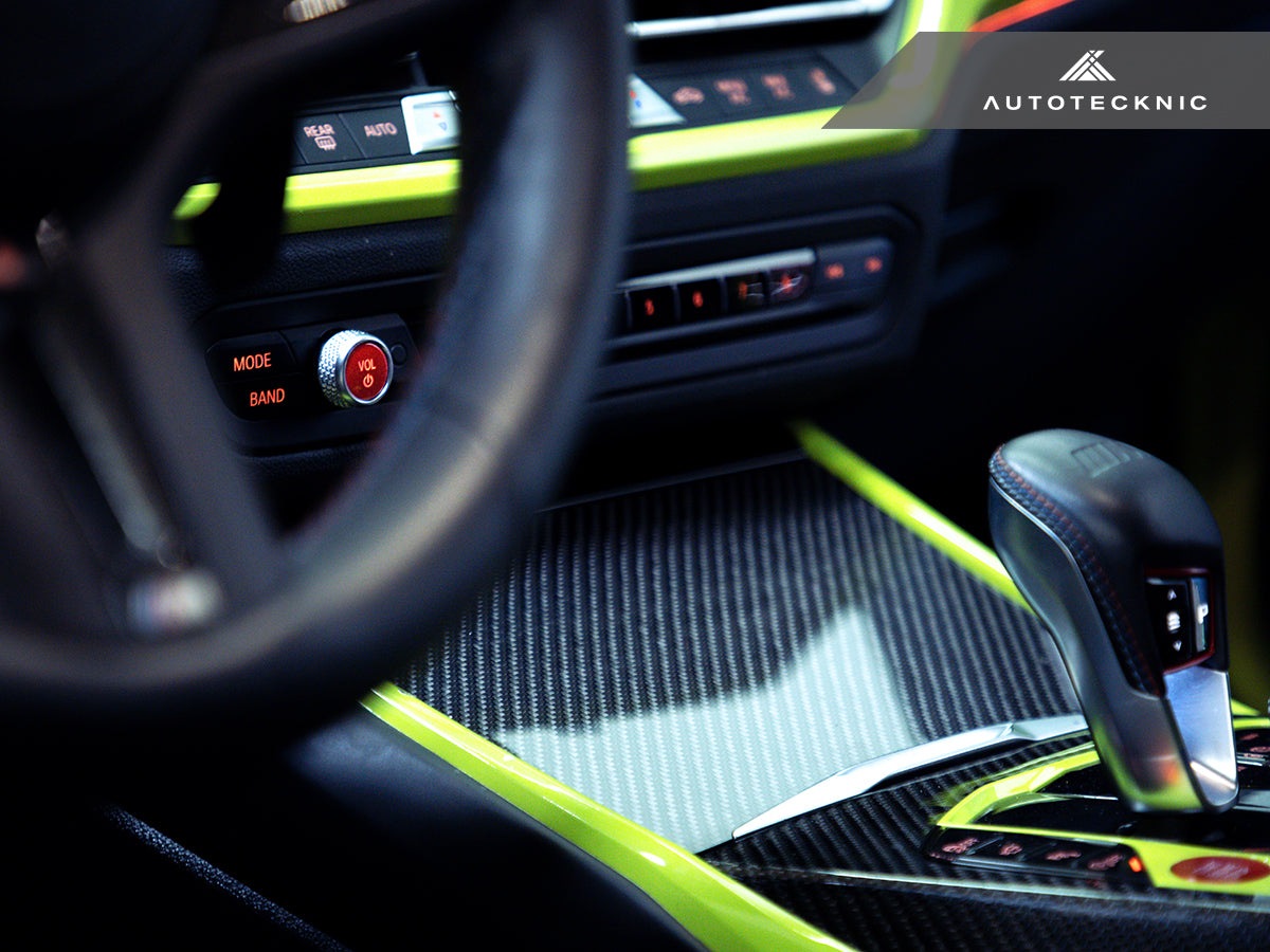 AutoTecknic Bright Red Audio Volume Button - F97 X3M | F98 X4M LCI